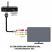 Cabo HDMI x 3RCA 1,5 Mts para PS3 Le-6616 It Blue - Preto